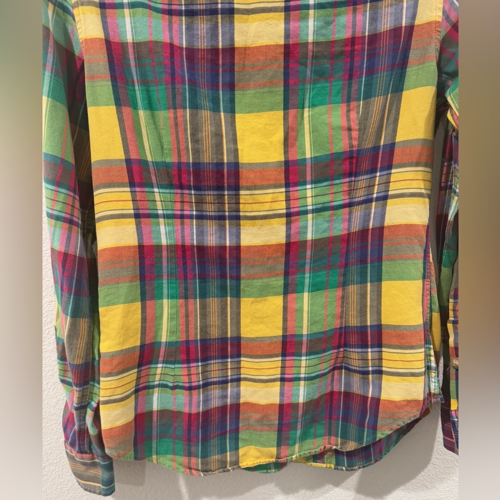 Polo Ralph Lauren Women’s Plaid Shirt - Picture 11 of 14